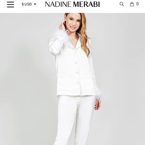 White pajamas - Nadine Merabi
